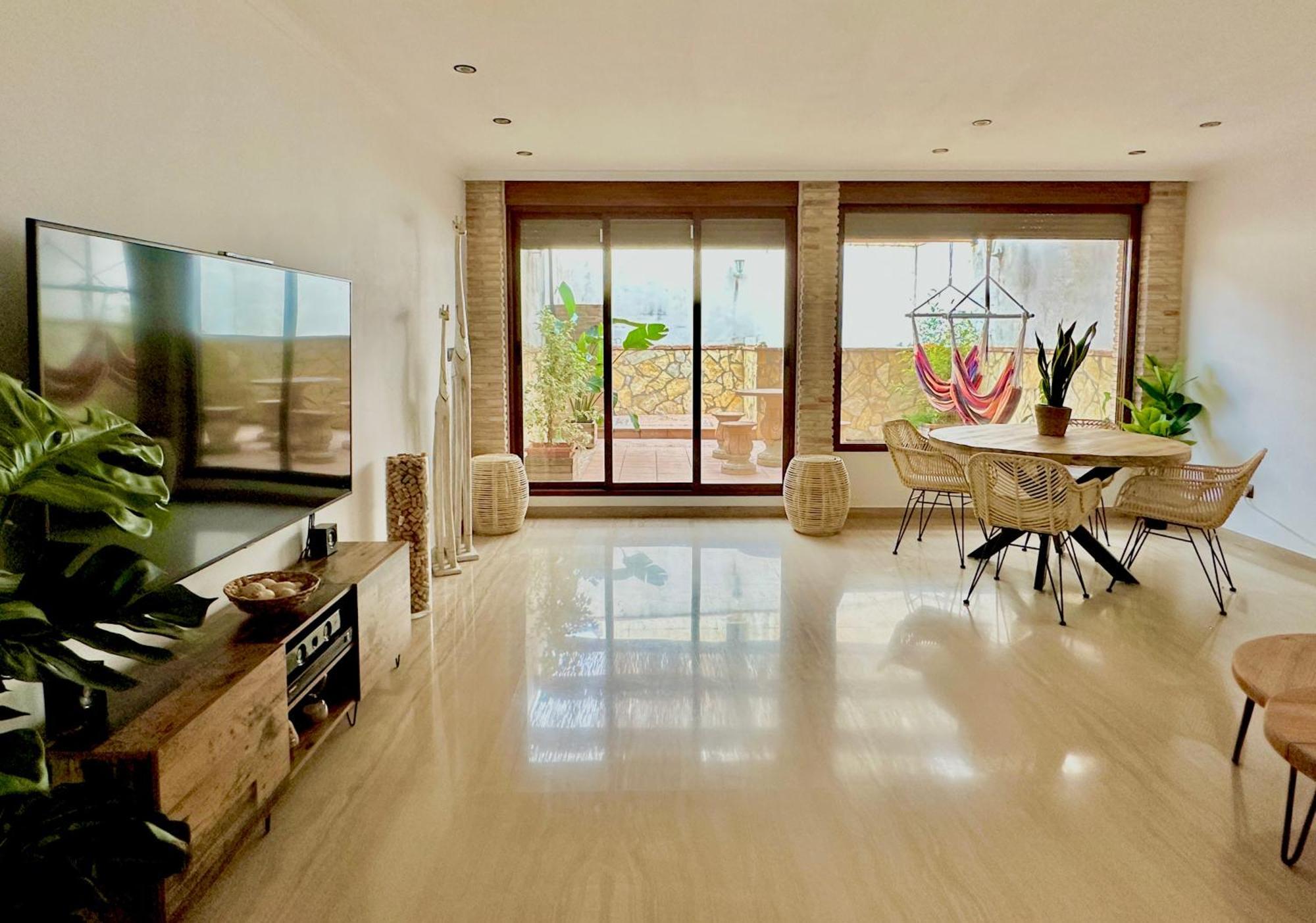 Casa Con Jacuzzi Y Piscina Con Vistas Al Castillo Corbera de Alcira エクステリア 写真