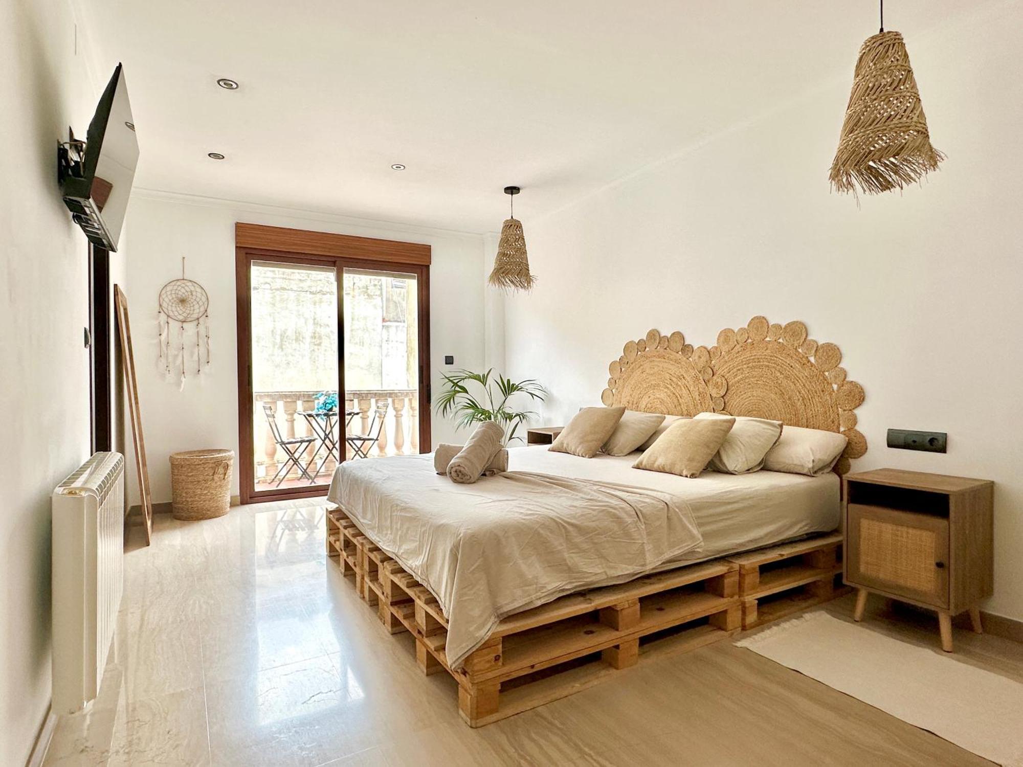 Casa Con Jacuzzi Y Piscina Con Vistas Al Castillo Corbera de Alcira エクステリア 写真